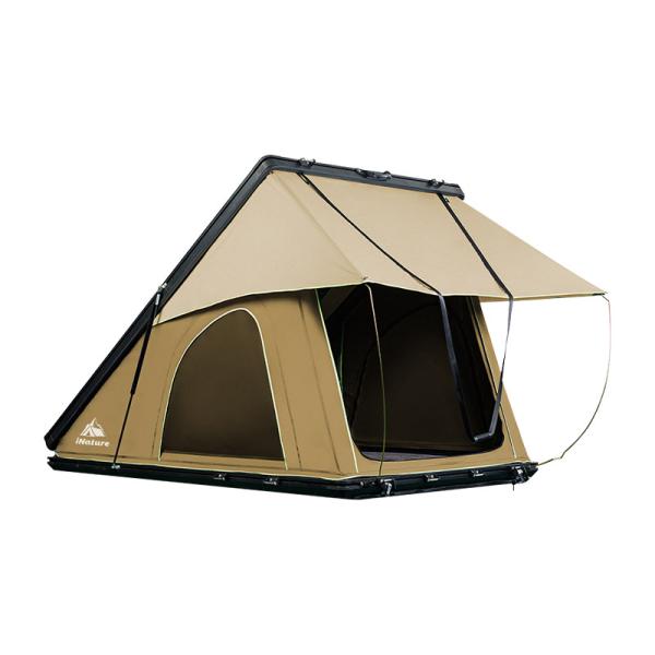 Hard Shell Roof Top Tent 300gsm Polyester 212x131x155cm 2 Person