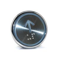 Acier inoxydable Xizi Otis Braille Elevator Button Lift en bas du bouton poussoir 35mm