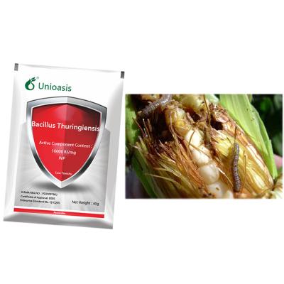 Unioasis Organic Agricultural Biological Pesticide Bacillus Thuringiensis Killing Lepidoptera Pests