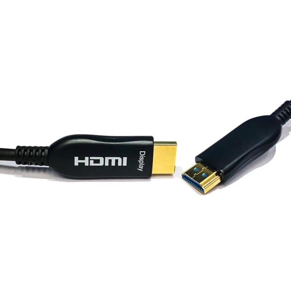 HDTV  cable 2.0 Without chip  2.0V 4K*2K 18 Gbps Fiber Optic PVC HDTV 4k@60Hz  5M-50M