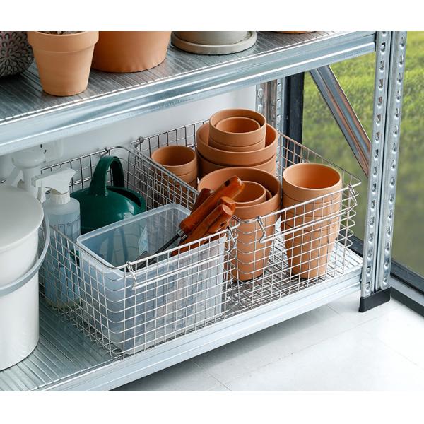 Durable Multifunctional Wire Mesh Storage Baskets Stainless Steel For Kitchen Bedroom