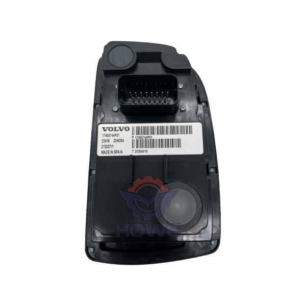 EC55C EC80D Excavator Electrical Parts Monitor Panel Display Instrument 17450744