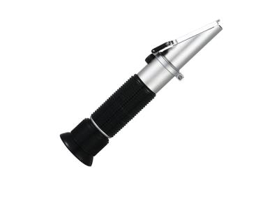 Refractometer à mão de 0~25%, tamanho do Refractometer 160*59*49mm do verificador do glicol