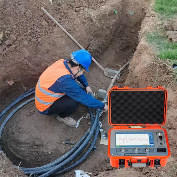 Tester de cable subterráneo de lectura inmediata de distancia de falla