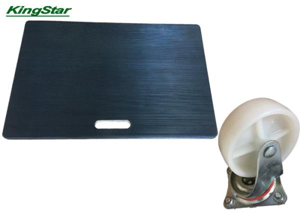 Rubber Matted Heavy Duty Furniture Dolly , Wooden Furniture Dolly 4 Wheel