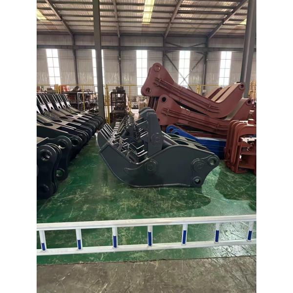 YTB Wood / Stone Excavator Grabber Hydraulic And Electronic Type For Digging