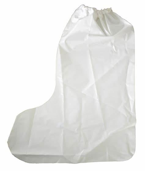Slip Resistant Surgical Overshoes Boot Covers Semi Elastic