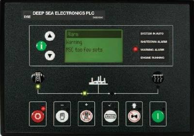 0.2kgs Smartgen Diesel Generator Controller Automatic 5A Ct Secondary Current