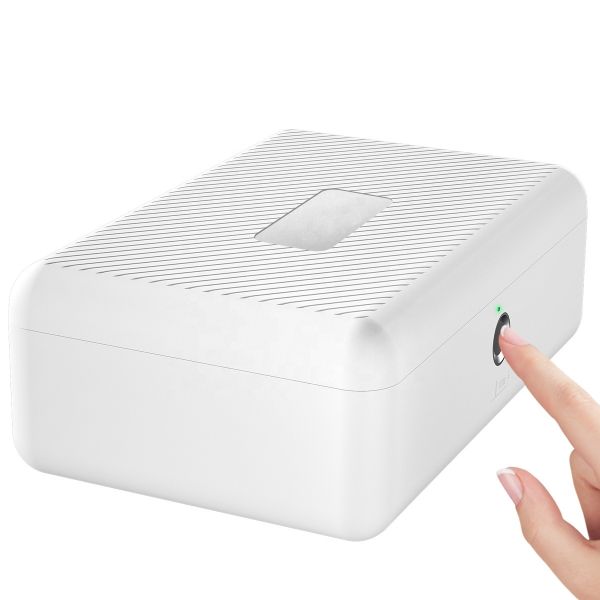Key Storage Fingerprint Password Box Storage Box Watch Jewelry Box Cosmetics Key ID Privacy Desktop Finger Print Padlock