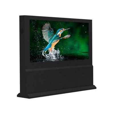 Outdoor Horizontal Standee Type Advertising Digital Led Signage 1080P For Restaurant