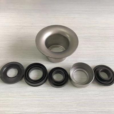 89mm SPHC Steel Conveyor Roller Bearing Caps TK6204-89 High Precision