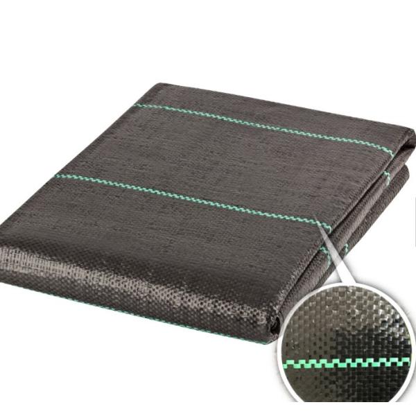 Black Color Polypropylene Woven Geotextile 500Gram For Road Reinforcement