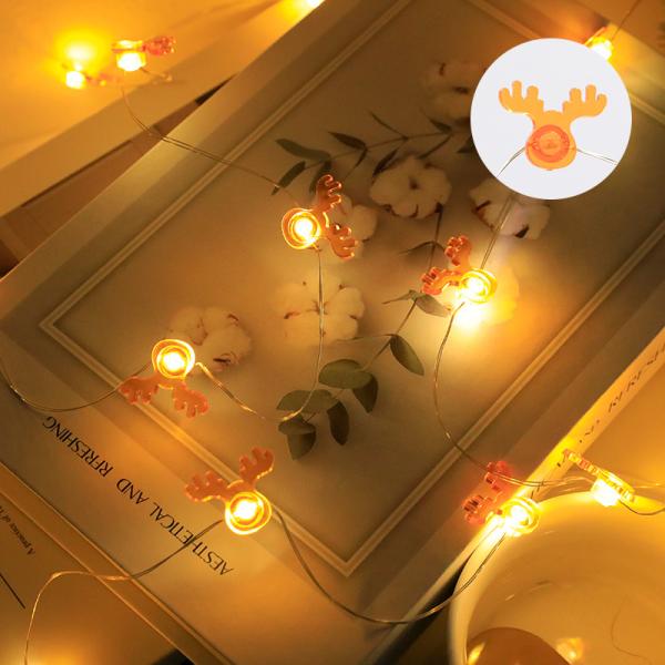 Christmas Decoration String Solar Gift Light Holiday Ornaments 2.5cm Ball 1.2V 600mAh