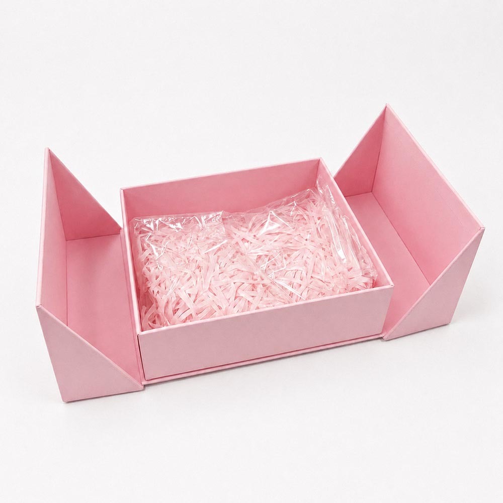 Gatefold Custom Rigid Boxes Double Door Opening With Paperboard Insert