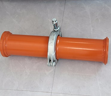 40Cr Concrete Pump Pipe Clamp Casting And Forged 130 Bar Galvanized