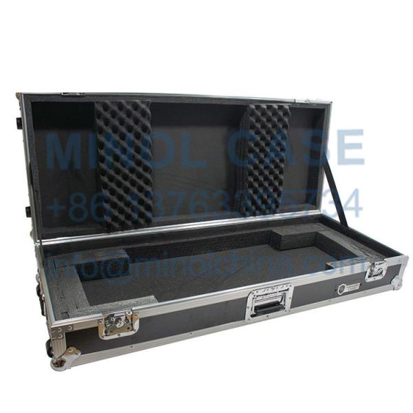 Flight Ready Rolling ATA Hard Case For 61 Note Keyboard