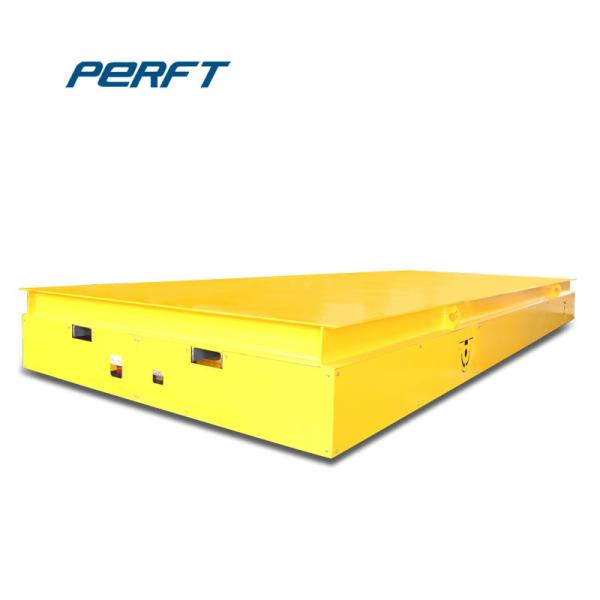 5t 20m/Min Trackless Transfer Trolley Flat Car For Machinery Factory