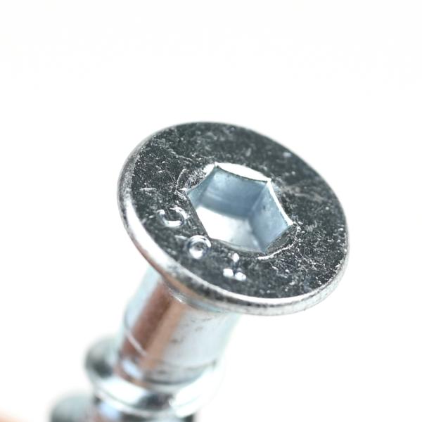 Métrique Zinc Plating Tête plate Hex Socket auto-perçage métal ancre M6 50mm Anclajes