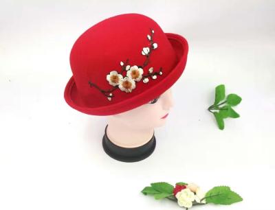 Woven Washed Label Broad Brimmed Hat Patch Panel Style Available 56cm - 60cm
