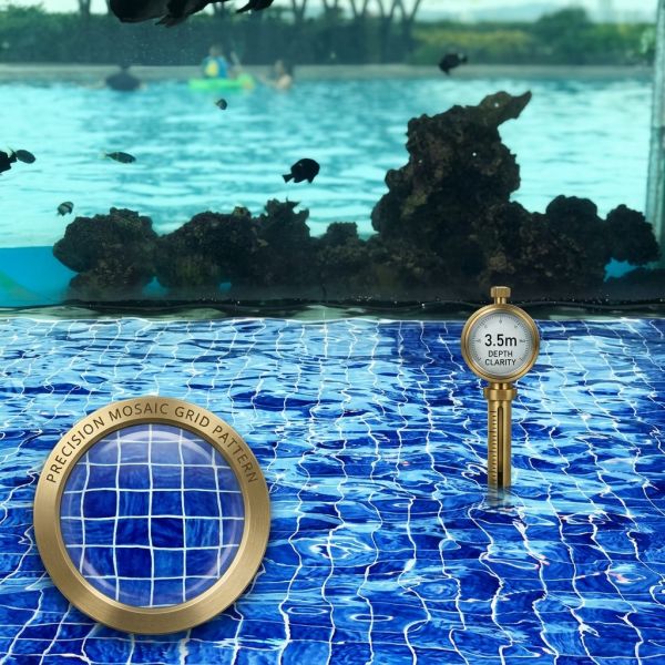 48X48mm Square Ceramic Mosaic Tiles Standard Porcelain Mosaic for Swimming Pool and Bathroom