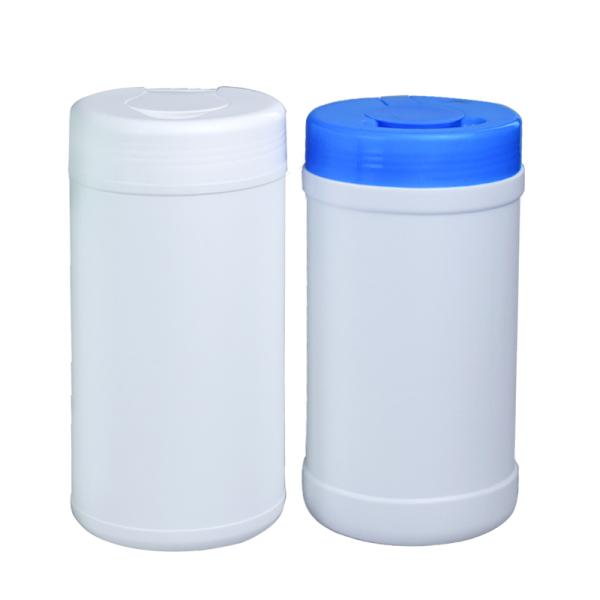 750ML HDPE Plastic Jerry Can 80*125mm Wet Wipe Bucket