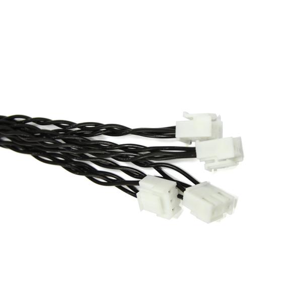 1007 26 AWG Wire Harness Connector ROHS Vhr 4 12V 24V 3.96mm Pitch