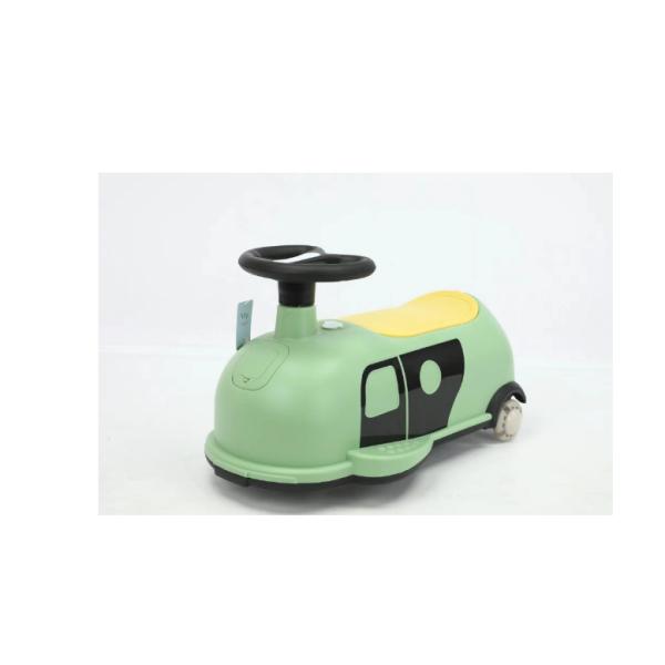 Green Plastic Grade Happy Baby Balance Car for Children's Toys Ride On Car Direct Discount