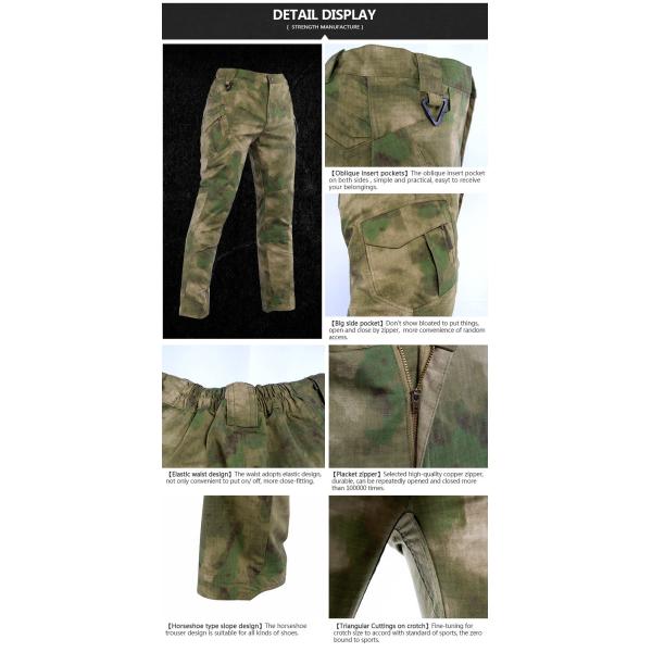 Men Custom Military Uniforms Waterproof Army Combat Uniform Pants