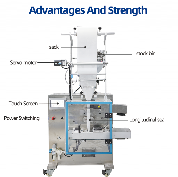 2026 Automatic Roll Seal Ultrasonic Packing Machine for Granule