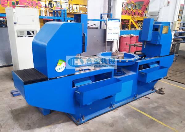 Equipamento de oficina locomotivo da estrada de ferro, parafuso do disco do freio de roda que desmonta a máquina