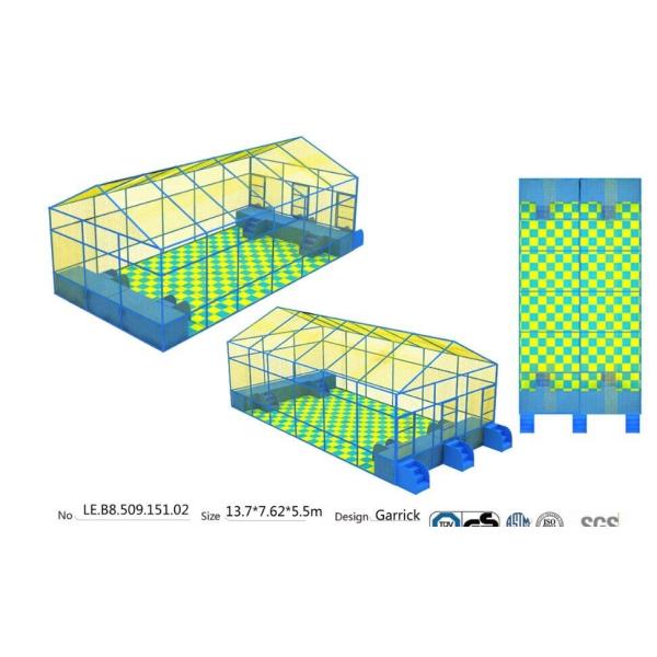 Chinese Senjun 104M2 Outtdoor Body BuildingTrampoline for Fitness Amusenment Trampoline Park for Commercial