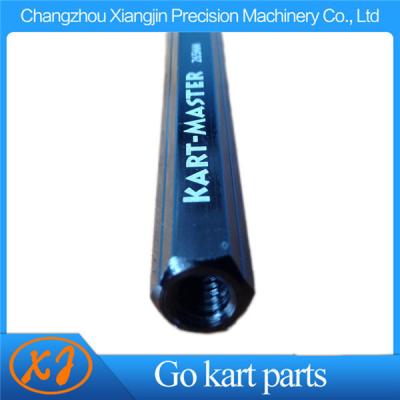 Aluminum Round Tie Rod 3/8-24 LH/RH Threaded Go Kart Tie Rod
