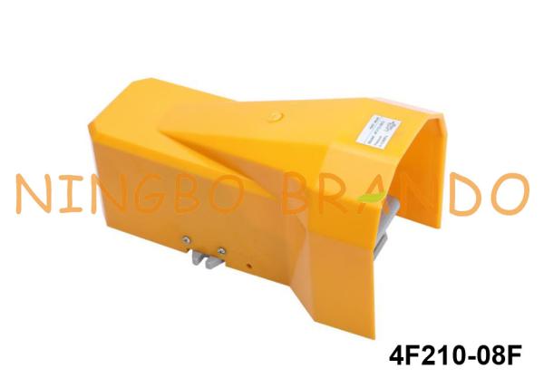 Tipo maneira pneumática de 4F210-08F Airtac da válvula de controle 5/2 do pedal do pé