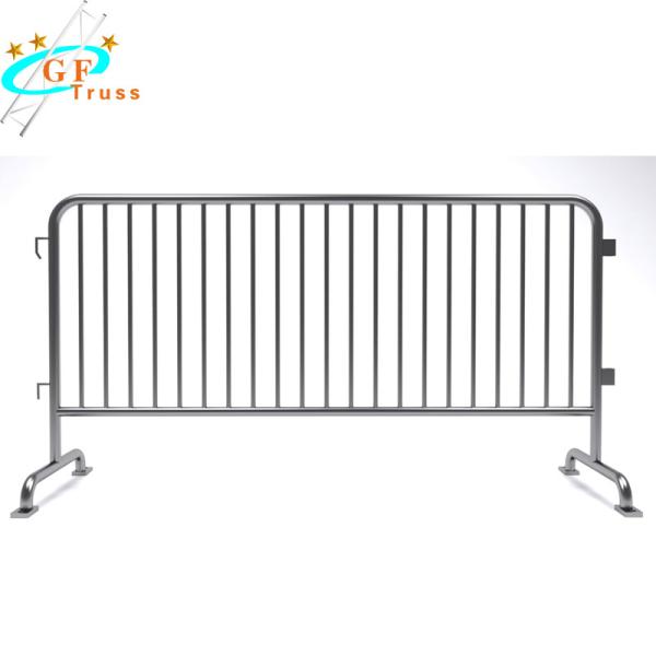 Galvanized Iron Crash Temporary Metal 1.2M Road Safety Steel Barrier