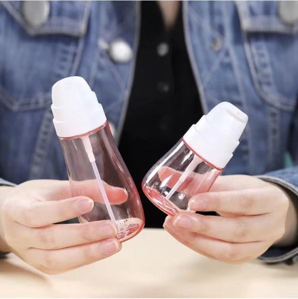 Cosmetic Mini Continuous Plastic Foaming Fine Mist Perfume Spray Bottle 50ml
