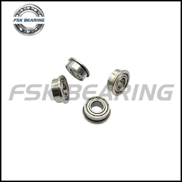 F626ZZ Z3 Flange Bearing, 6x19x6mm Miniature Deep Groove Ball Bearing With Flange