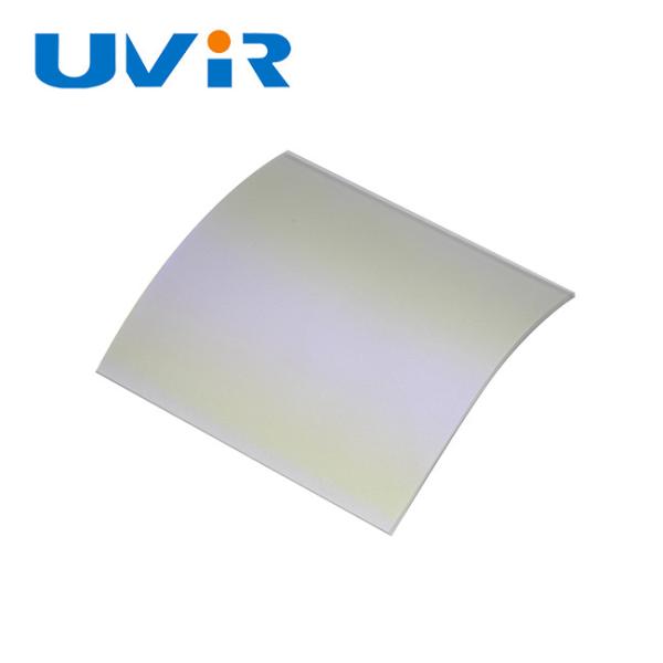 Placa de vidrio de cuarzo UV cuadrado para aplicaciones de alta temperatura