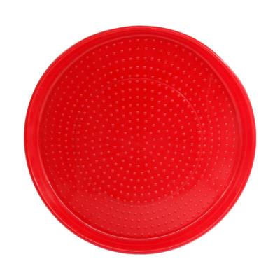 Alimentador plástico Tray Poultry Chicken Feeding Tray da galinha do bebê, alimentação de aves domésticas redonda da bandeja do alimentador do pintainho