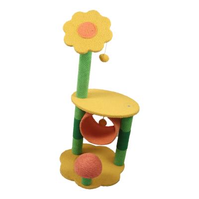 52 pouces 54 pouces tenture Cat Tree For de 55 pouces 20 livres de tissu de Cat High Jump Platform Upgraded