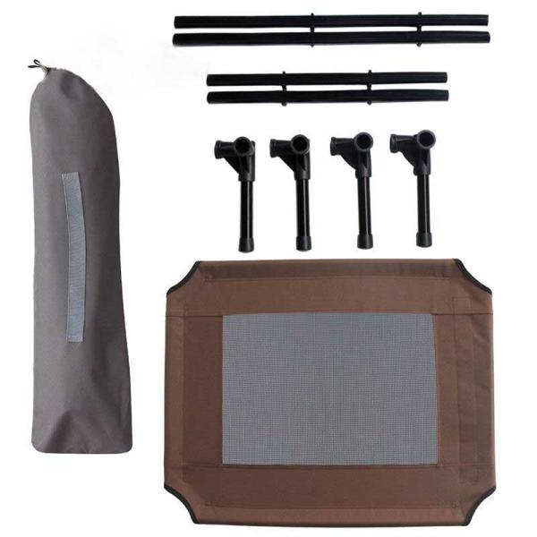 76x61x18cm 600D Oxford Outdoor Pet Gear Pet Cot Dog Bed Elevated Pet Bed