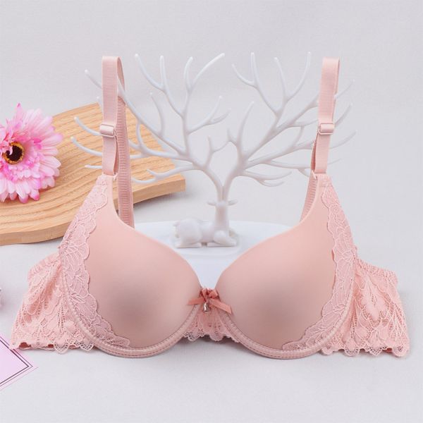 Good Quality Bra Women Underwear New Arrival Lace Ladies Bra With Bow Beautiful Colors Bra for Ladies