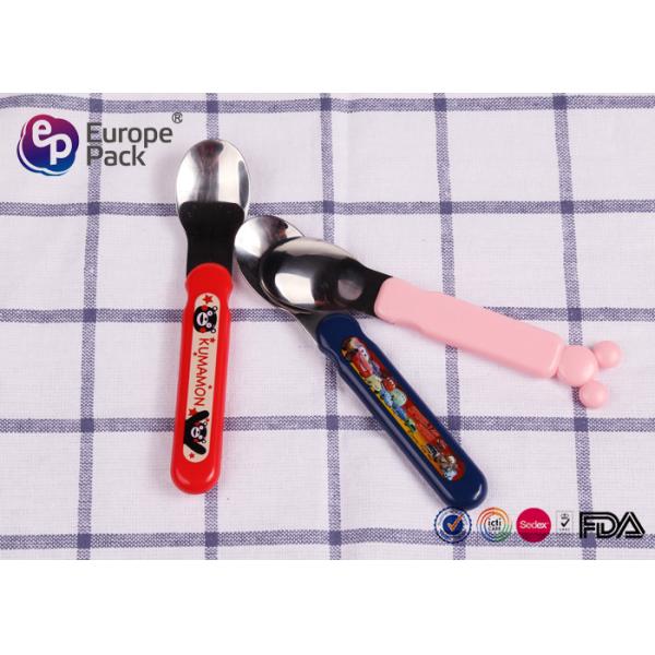 Plastic Personalised Cutlery Set For Children Over 6 Years Old Easy