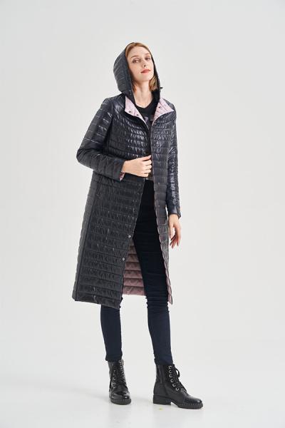 FODARLLOY Manufacturers direct selling winter women's cotton-padded jacket mid-length slim down padded jacket