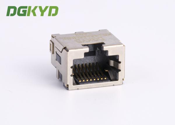 Écran personnalisé 8p8c SMD Rj45 Keystone Jack, connecteur Ethernet à profil extrêmement bas