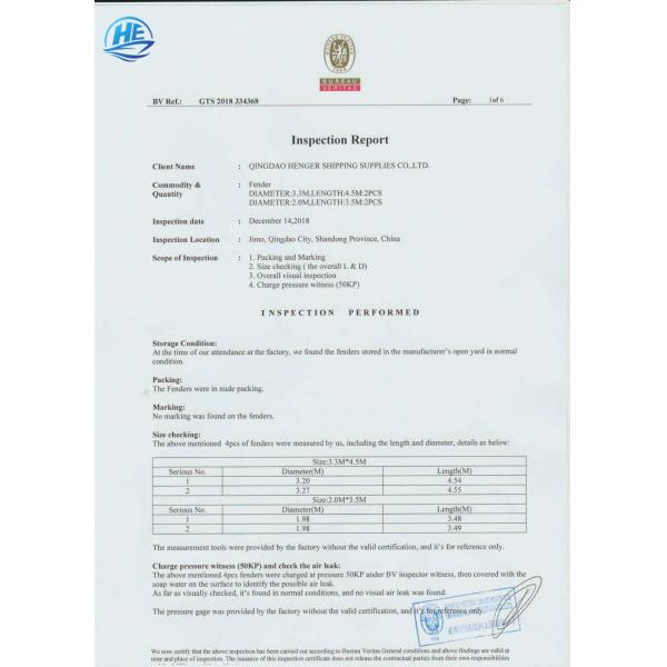 Прочная морская резиновая воздушная подушка для поднимать подгонянное Д1.2 * охрану окружающей среды Л18м