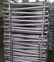 Solar Pv Mounting Steel Earth Screw Ground Anchors ASTM 8inch For Foundation