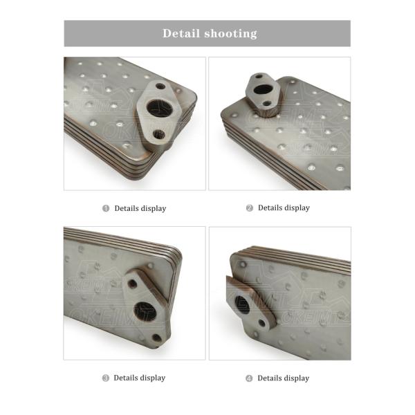 Купить охладитель двигательного масла 600-651-1510 для Komatsu PC60-5 двигатель 4D95 5P