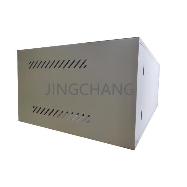 Controle de temperatura Rack de rede 6U com ventilação assistida por ventilador para data centers