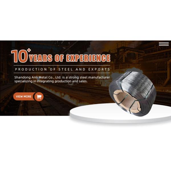 Galvanizado de alambre de hierro negro recocido bobina alambre de clavos SAE1006 5,5 mm 6,5 mm para el mercado de proyectos de construcción de materiales de construcción