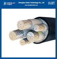 1kv núcleo BS8573 do cabo distribuidor de corrente 3+2 de baixa tensão de cabo distribuidor de corrente do PVC do AL XLPE